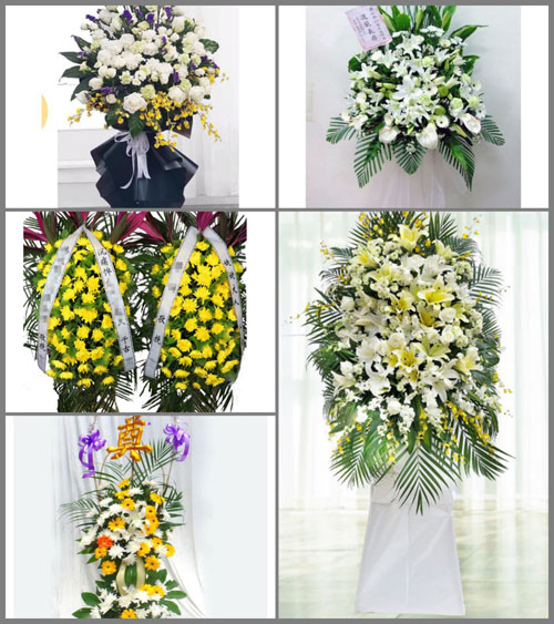 云南玉溪易门县龙泉镇白事花篮预定